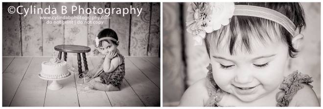 cake smash, baby girl, syracuse ny photography, 1st birthday, Cylinda B Photography