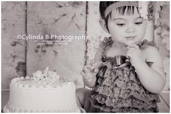cake smash, baby girl, syracuse ny photography, 1st birthday, Cylinda B Photography