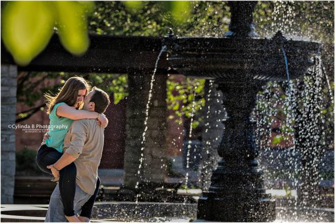 syracuse engagement, Franklin Square, photographer