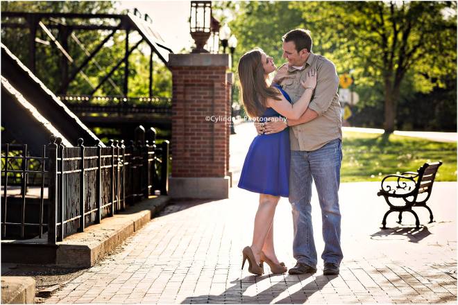 syracuse engagement, Franklin Square, photographer