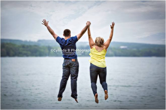 skaneateles, engagement, photos, NY, cylinda b photography, taking the plunge