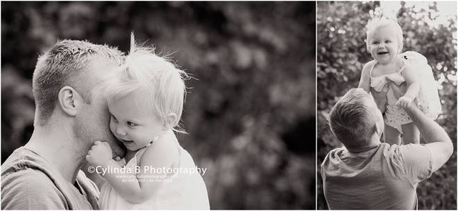 syracuse, ny, photography, cake smash, cylinda b photography, baby girl, dad
