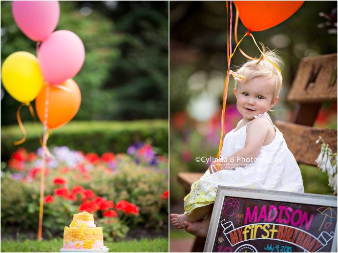 syracuse, ny, photography, cake smash, cylinda b photography, baby girl