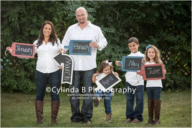 Gender Reveal, Cake, Family Portraits, Cylinda B Photography, Syracuse-5