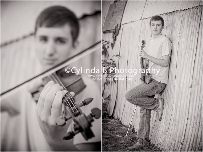 high school senior photography, guy, boy, cylinda B photography, violin-8
