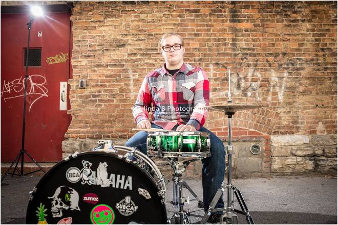 Syracuse Senior Portraits, Drummer, senior guy-5