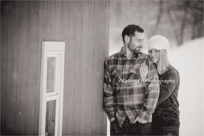 syracuse engagement, winter engagement, Syracuse wedding photographer, cylinda b photography