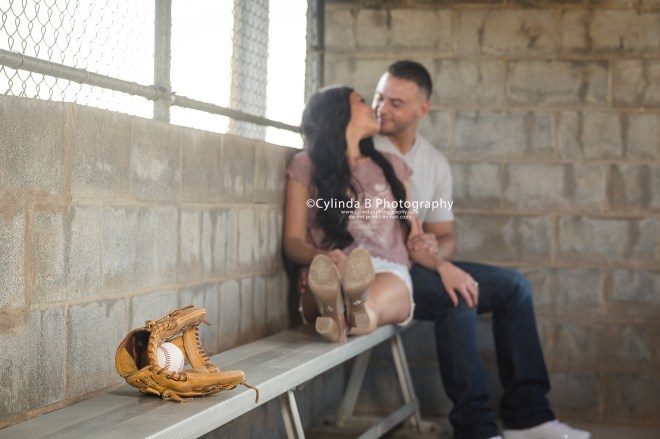 Baseball engagement, Syracuse Engagement, Cylinda B Photography