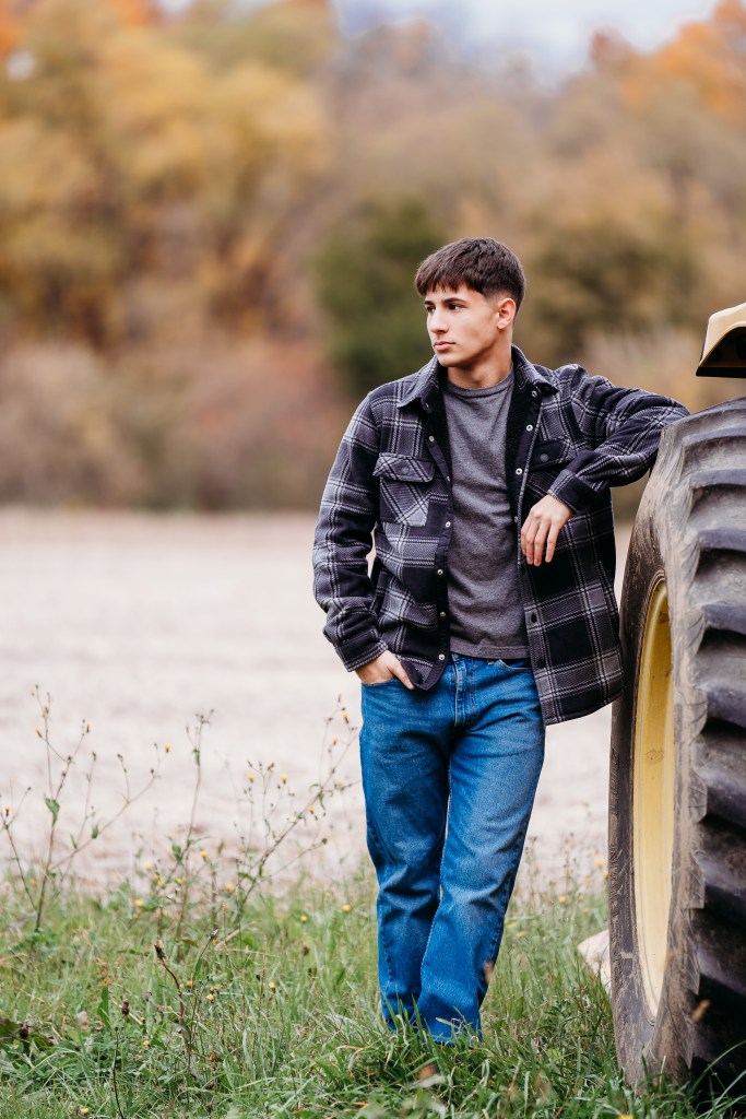 Farm senior photos, tractor senior picture, boy senior pictures, Syracuse senior photographer, Baldwinsville senior photographer, Syracuse photographer, country senior portraits